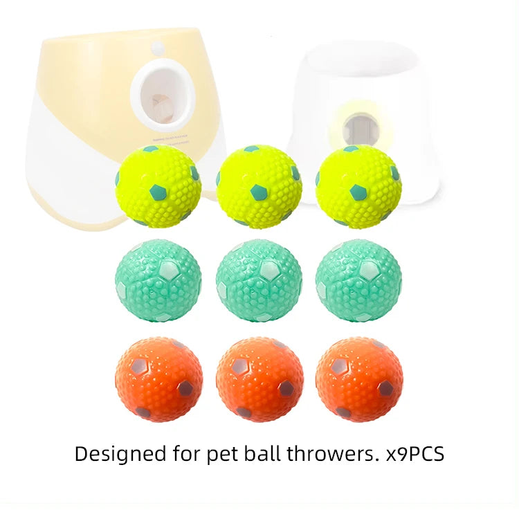 12 Dog Tennis Balls for Fetch: 2-inch, Elastic, for Small/Medium Dogs