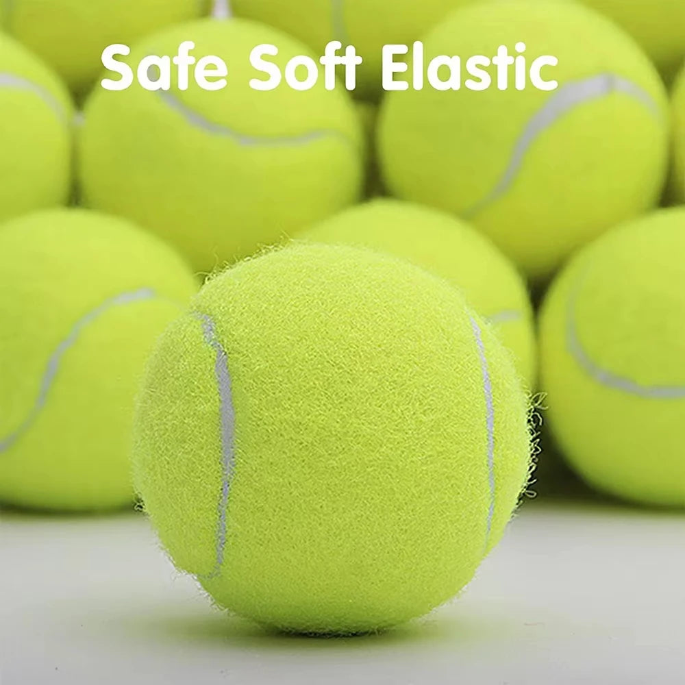 12 Dog Tennis Balls for Fetch: 2-inch, Elastic, for Small/Medium Dogs