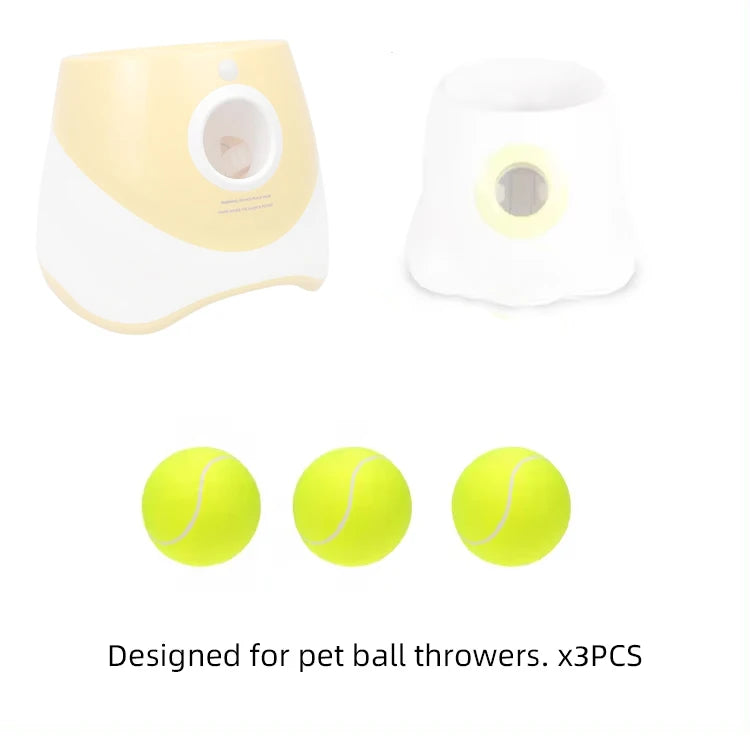 12 Dog Tennis Balls for Fetch: 2-inch, Elastic, for Small/Medium Dogs