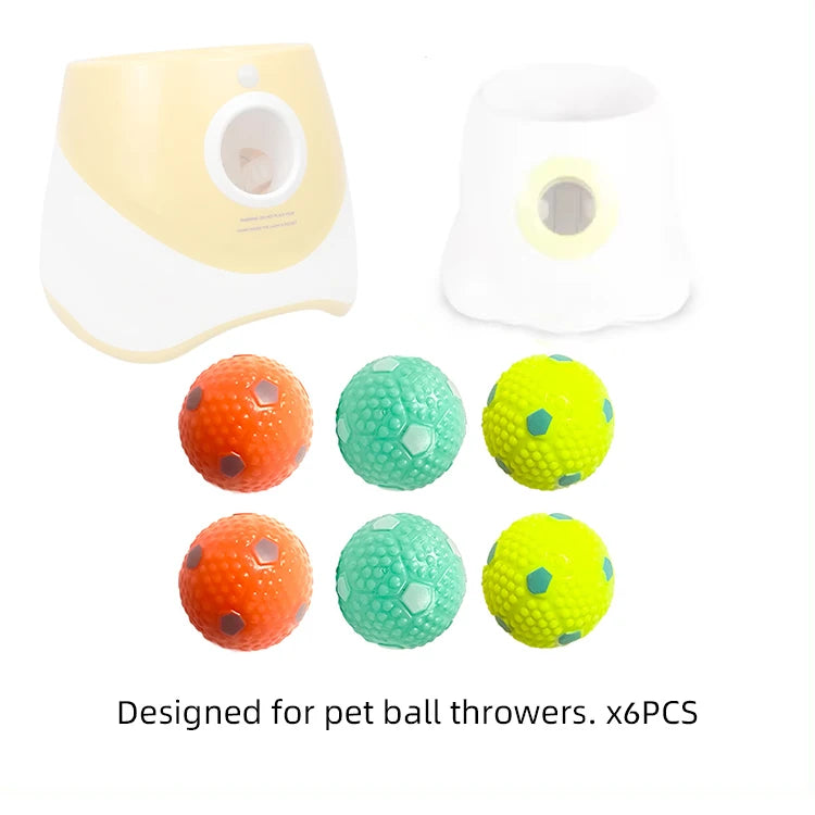 12 Dog Tennis Balls for Fetch: 2-inch, Elastic, for Small/Medium Dogs